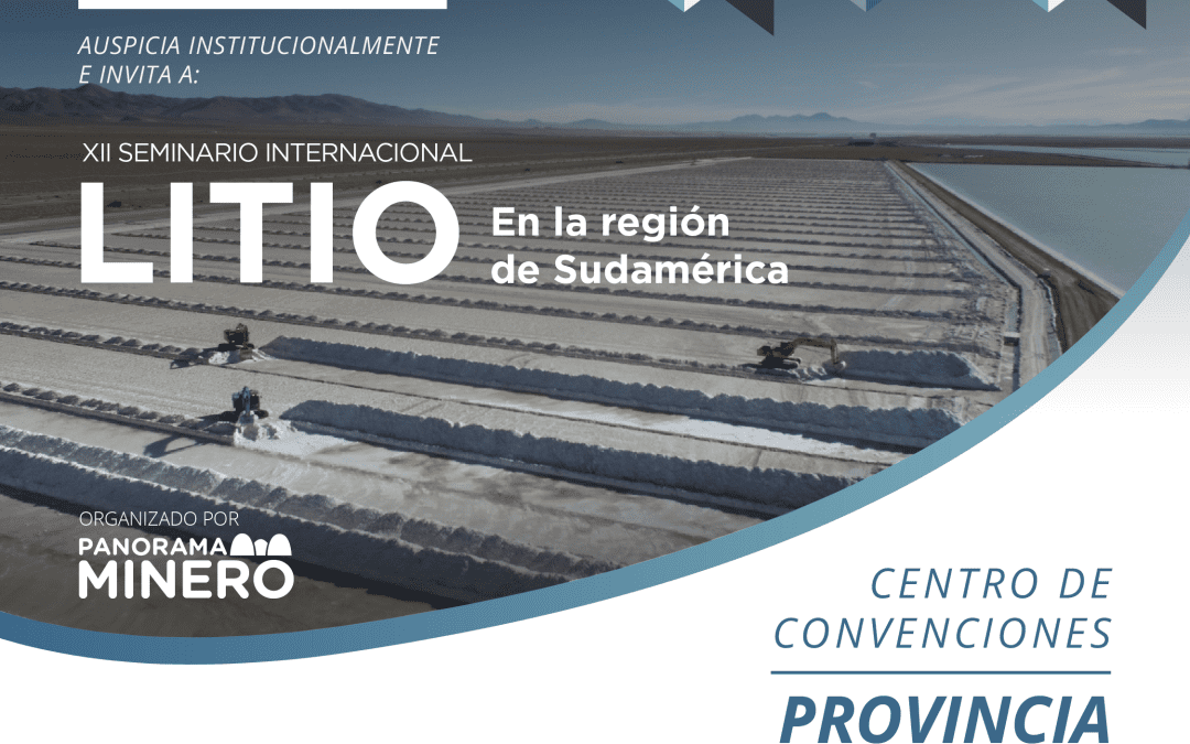 CAFMEI auspicia el Seminario Internacional «Litio en la región Sudamérica»