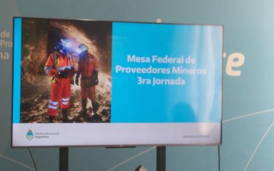 Se realizó la tercera jornada de la Mesa Federal de Proveedores Mineros (MFPM), en la Secretaria de Minería de Nación –