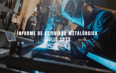 Se encuentra disponible el Informe de ADIMRA sobre la actividad metalúrgica de Julio 2025