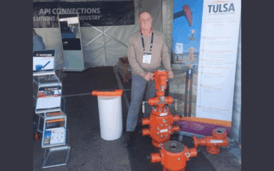 Alberto Giecco, integrante de la Comisión Directiva de CAFMEI y Director de TULSA OILFIELD EQUIPMENT S.A presente en el Permian Basin International Oil Show