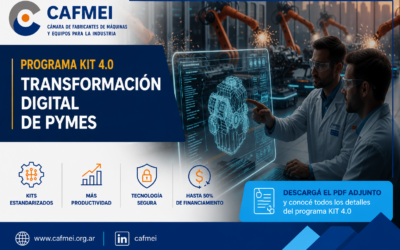 Programa KIT 4.0: herramientas concretas para modernizar procesos industriales