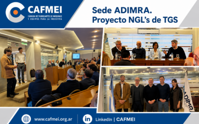 Encuentro en ADIMRA: CAFMEI participó de la presentación del proyecto NGLs de TGS