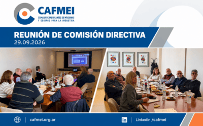 En una nueva reunión de la Comisión Directiva, CAFMEI avanza sobre la agenda del sector